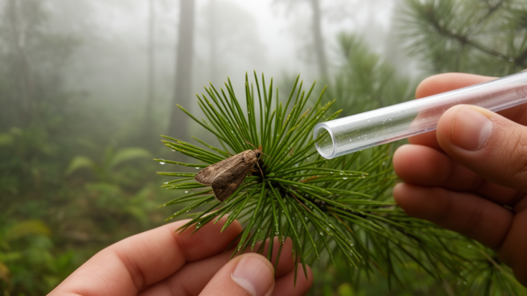 Hidden Life of Hispaniola’s Endemic Pine Moth Finally Revealed