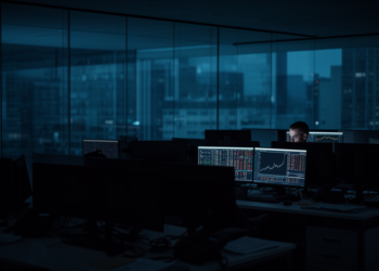When the Lights Go Out, Markets Lose Their Words: A Physics-Inspired Detector for Financial ‘Metabolic Arrest