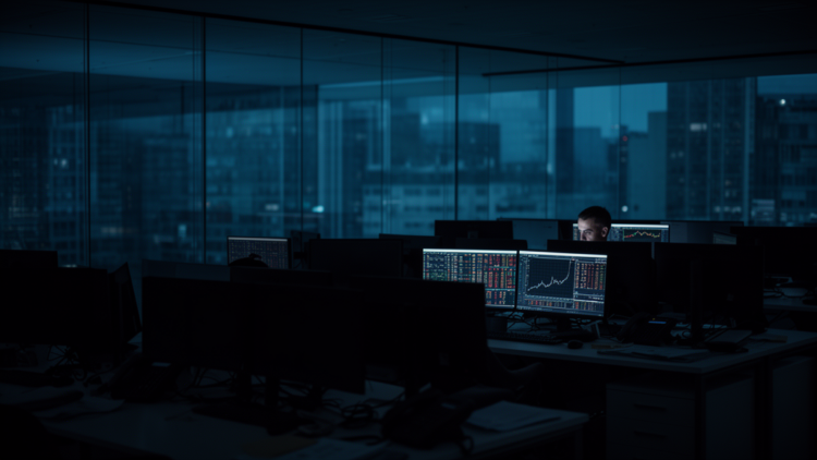 When the Lights Go Out, Markets Lose Their Words: A Physics-Inspired Detector for Financial ‘Metabolic Arrest