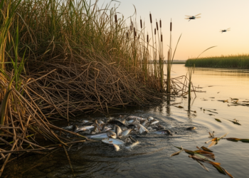Invasive Species Rewire the Hidden Highways of Energy Between Ecosystems