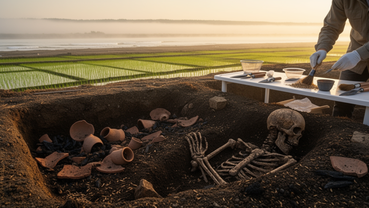 Ancient Bones Reveal How Rice Farming Replaced the Sea on China’s Coast