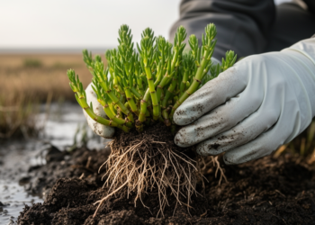The Hidden Soil Allies That Could Save an Endangered Japanese Glasswort