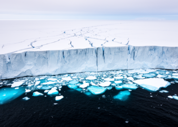 Satellites show Antarctic ice cliffs collapse fast but then stabilize