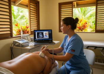 Remote Island Nurses Learn Ultrasound Through Tele-POCUS Training Program
