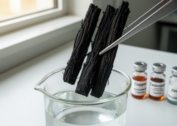 From Perfume Waste to Water Filter: Vetiver Root Biochar Strips Lead, Copper, Cadmium and Zinc From Water