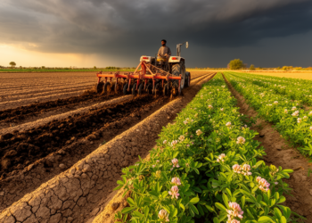 Deep Tillage Before Flash Floods Boosts Chickpea Yields in Parched Pakistan