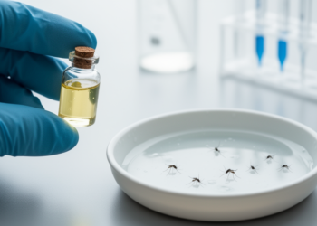 Peppermint Oil Microemulsion Shows Potent Larvicidal Power Against Aedes aegypti