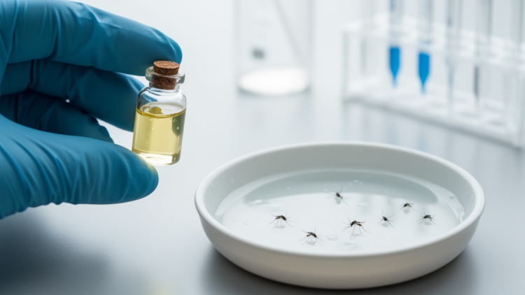 Peppermint Oil Microemulsion Shows Potent Larvicidal Power Against Aedes aegypti