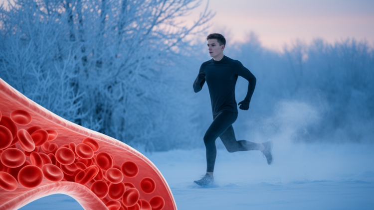 Sprinting in Deep Cold Leaves Blood Flow Properties Unchanged in Young Men