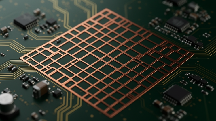 Diamond-Patterned Power Planes Crush High-Frequency Chip Noise in New Design
