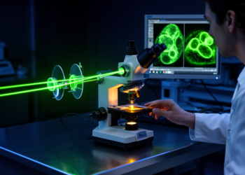 Interleaved laser pulses give ultrafast two-photon microscope a tunable shutter speed
