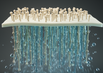 Bone-Mineral Nanowires Boost Water Flow Through Desalination Membranes by 70 Percent