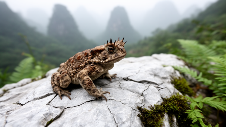 New limestone-loving horned toad species discovered in China’s karst hills