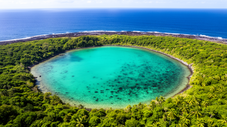 Seawater Surrounded by Land: Marine Lakes Reveal How Young Islands Assemble Their Life