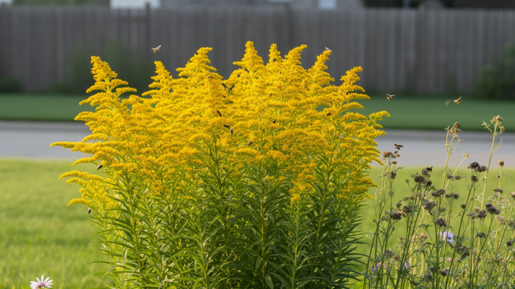 Invasive goldenrod reshuffles pollinator communities in suburban landscapes, study finds