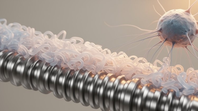 The Hidden Protein Layer That Decides Whether a Bone Implant Heals or Fails