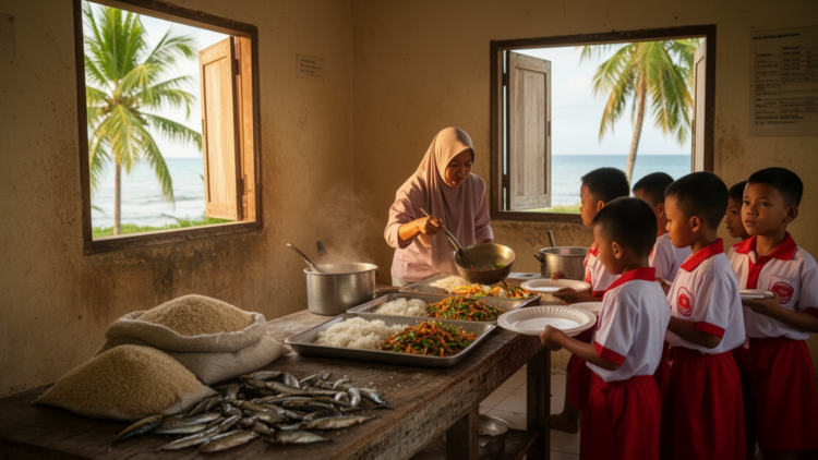 When Free Meals Miss the Islands: How Indonesia’s Universal Nutrition Program Falters at the Frontline