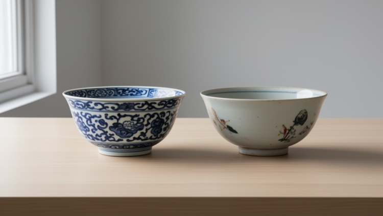 Geometry of Ming Porcelain Bowls Reveals Export and Domestic Design Differences