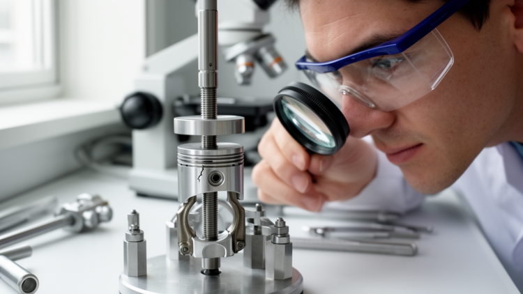 Shrunk Engine Parts Crack the Code of Diesel Fatigue Failure