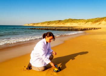 Bulgarian Black Sea Sands Show Radioactivity Below Global Averages