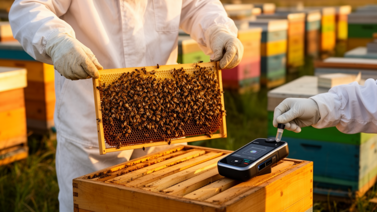DNA Sequencing Steps Into the Beehive to Catch Hive Diseases Early