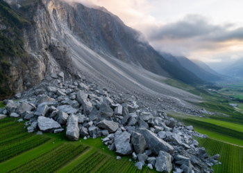 Swiss megaslide dated: Sierre rock avalanche raced 12 km in ten minutes after ice age