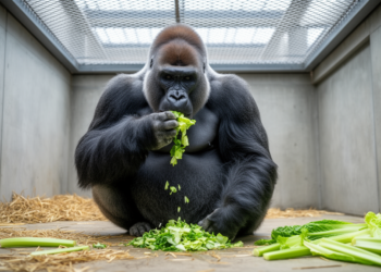 Why Zoo Gorillas Regurgitate and Reingest Their Food: New Study Points to Diets and Boredom