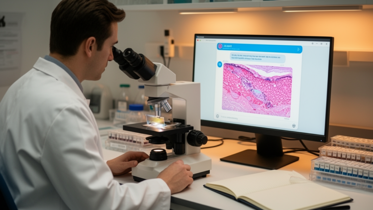 ChatGPT and Gemini Face a Histology Test: How Well Can AI Chatbots Spot Basal Cell Carcinoma Under the Microscope?