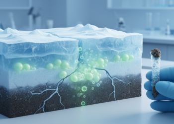 Frozen Ground on the Brink: Lab Tests Reveal the Pressure Threshold That Unleashes Arctic Methane