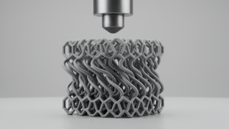 Twisting Metamaterial Turns Compression Into Self-Recovering Impact Protection