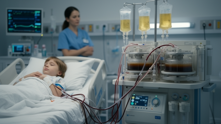 Therapeutic Plasma Exchange Shows Strong Safety Record in Critically Ill Children, Single-Center Study Finds