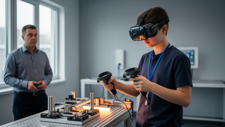 Algorithm-Led VR Training Beats Self-Directed Practice for Mastering Complex Skills