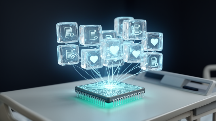 AI-Accelerated blockchain architecture for efficient and secure electronic healthcare record exchange
