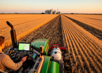 Half the Fuel, Same Harvest: GPS-Guided No-Till Farming Slashes Energy Use and Carbon Emissions