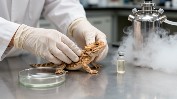 Semen collection, short term storage, and cryopreservation in the Texas horned lizard (Phrynosoma cornutum)