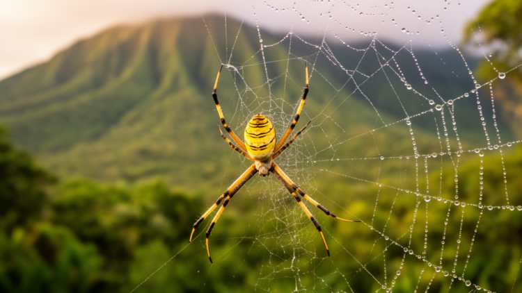 From Underwater Webs to Hawaiian Islands: The Hidden Engineering of Arachnid Silk