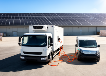 Solar-Powered Freezer Truck Ditches Diesel and Shares Battery Power Between Vehicles