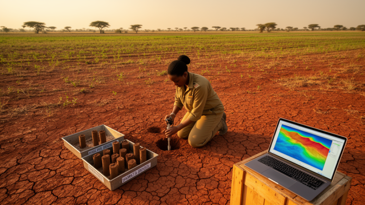 Sudan’s Clay Soils Hold a Hidden Carbon Map — and Satellites Just Drew It