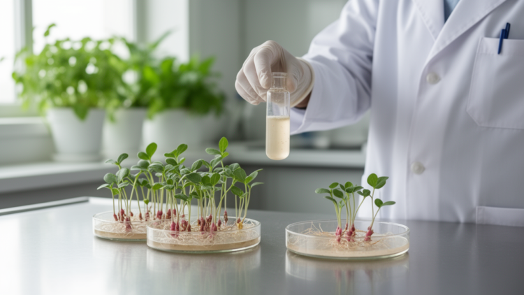 Engineered Rhizobium Strain Opens Transient Gene Expression to Diverse Crops