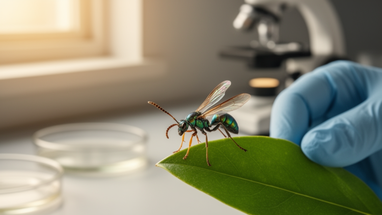 First chromosome map of a fruit fly parasitoid wasp reveals hidden evolutionary story