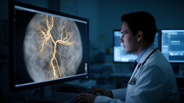 AI Learns to Keep Coronary Vessels Connected in Blurry Angiograms