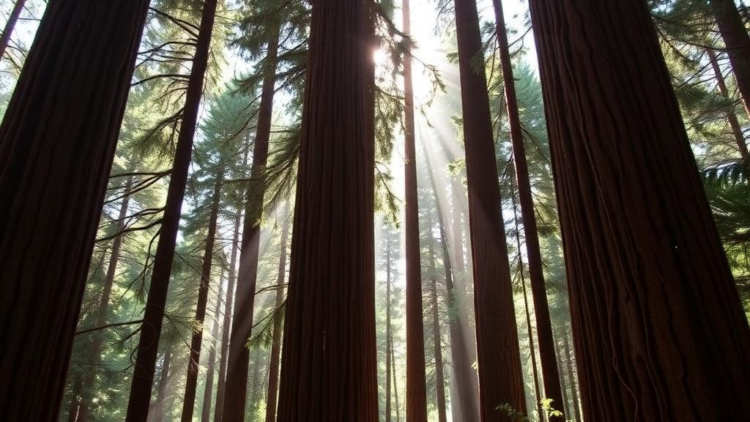 Heat Stress Forces Coast Redwoods to Slow Photosynthesis, Study Finds