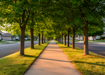 Trees on the Strip: How Planted Street Buffers Could Make Suburbs Feel Far More Walkable
