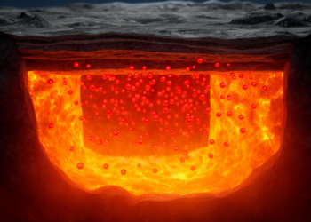 Deep Earth Magma Stores Surplus Oxygen That May Have Filled the Sky
