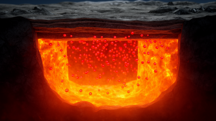 Deep Earth Magma Stores Surplus Oxygen That May Have Filled the Sky