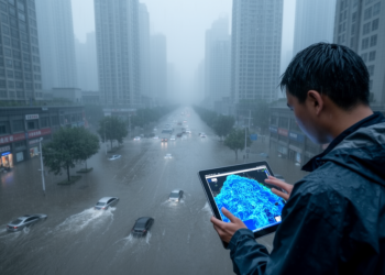 Coupled 1D–2D Hydrodynamic Model Maps Wuhan Waterlogging Hotspots Under 20-Year Storm
