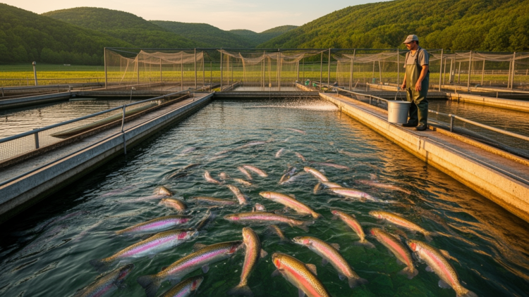 Long Days and Warm Water Unlock Faster Growth in Farmed Rainbow Trout