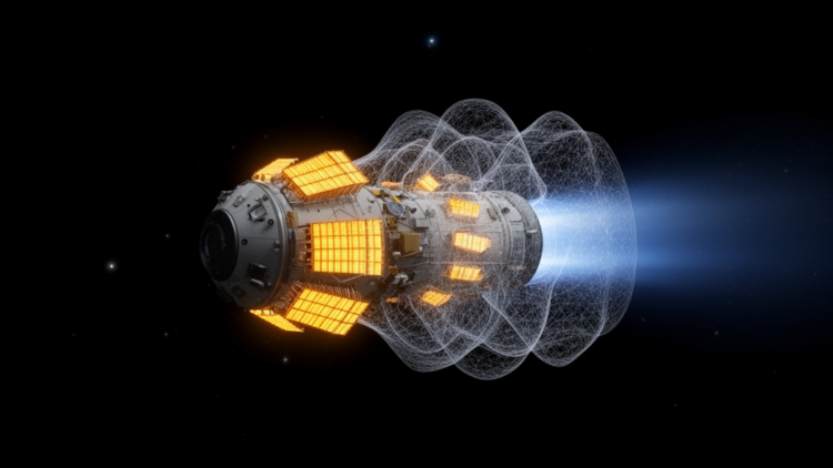 Quantum Vacuum See-Saw Could Scavenge Waste Heat for Interstellar Thrust