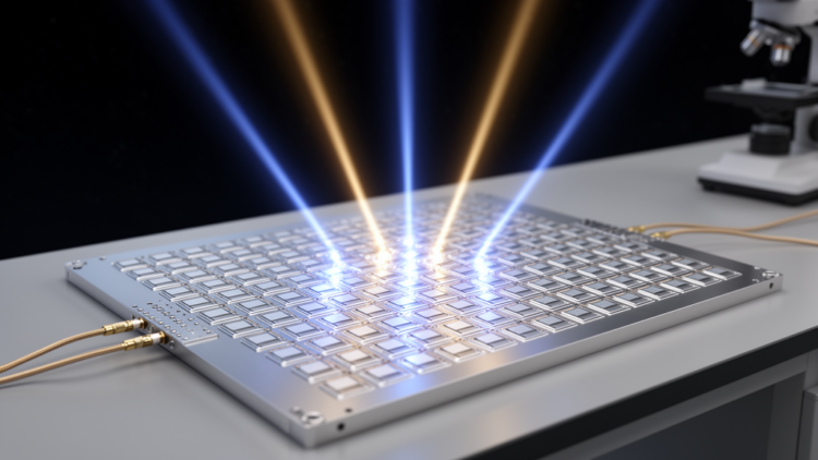 Clever Waveguide Trick Lets a Flat Antenna Array Fire Five Beams From Just Two Feeds