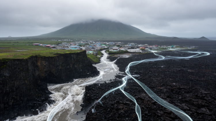 Explainable AI Reveals Why Volcanic Jeju Island Floods When Rainfall Alone Cannot Explain It